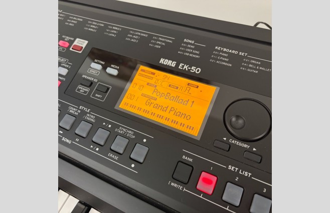 Korg EK50 Keyboard, Display Model (SN:047681) - Image 6